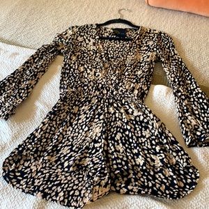 Flirty long sleeve romper